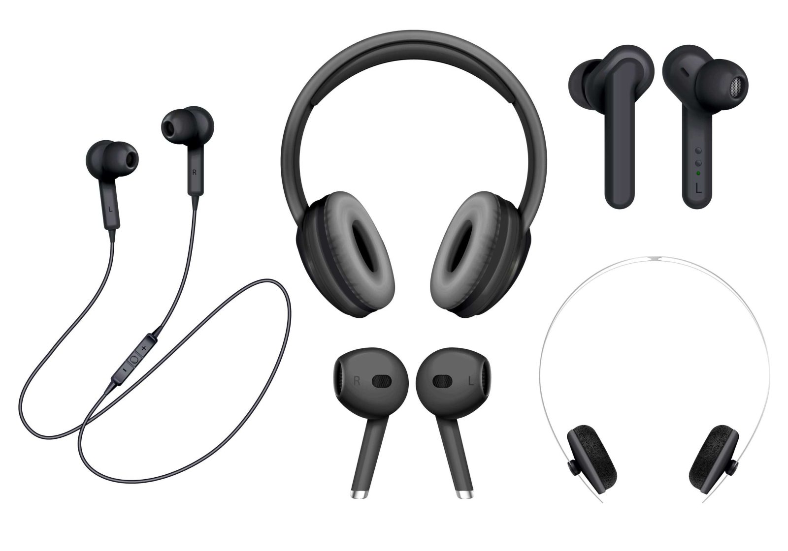 Auricolari: Wireless, Bluetooth e con Filo 1 Auricolari