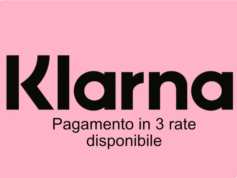 Paga in 3 rate con Klarna